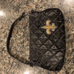 New Orleans Saints clutch purse